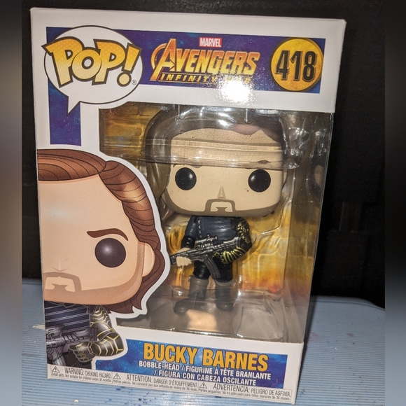 Avengers Infinity Was Bucky Barnes Funko Pop - Picture 1 of 2